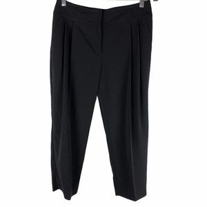 ST. JOHN Black Crop Pants | 8